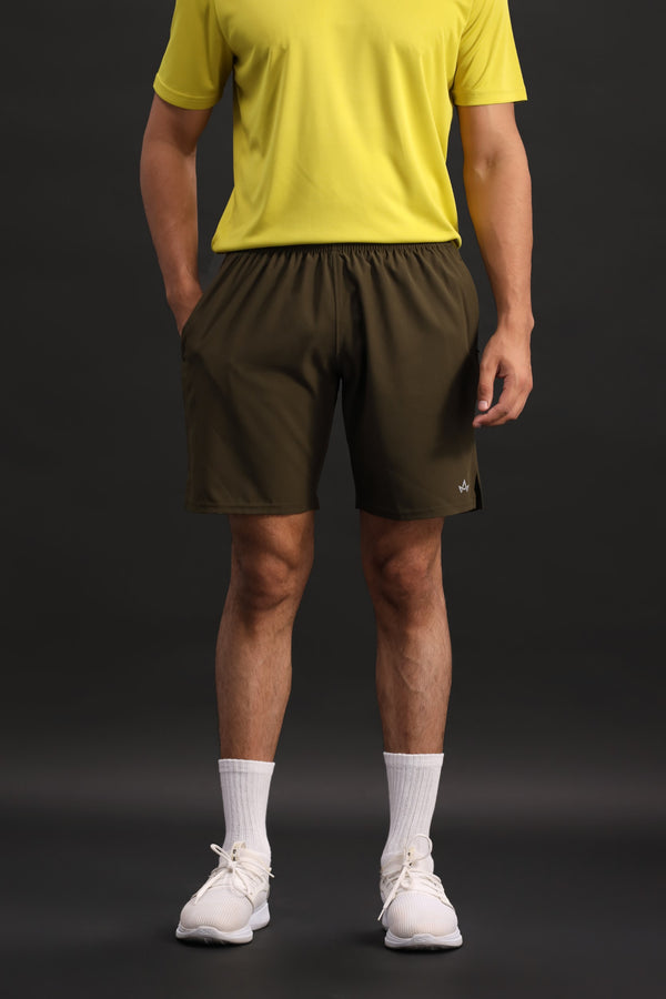 Olive Green lightweight shorts