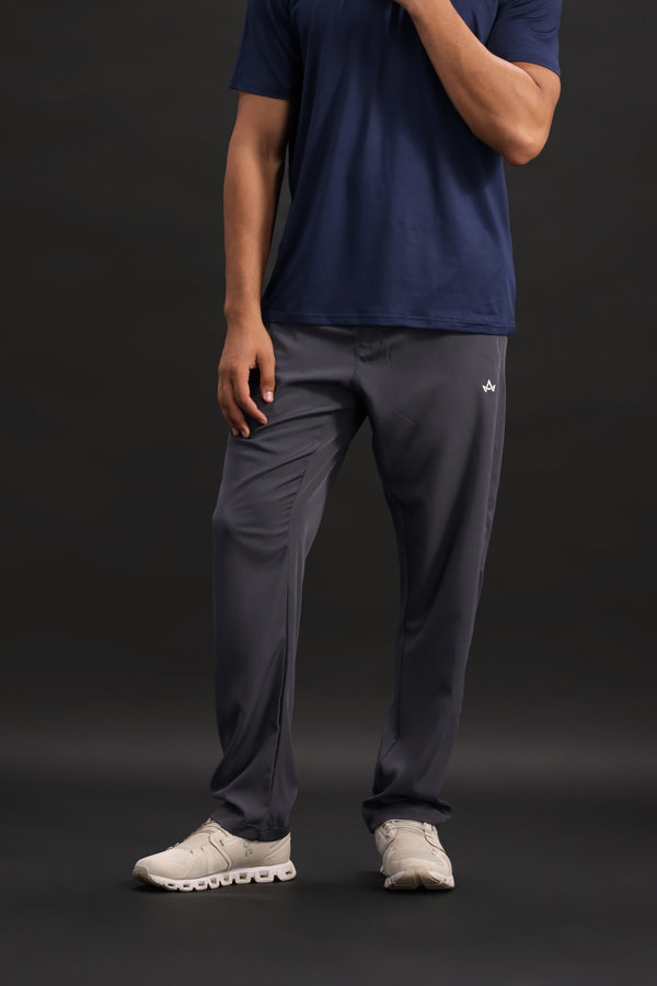 Dark grey utility trousers