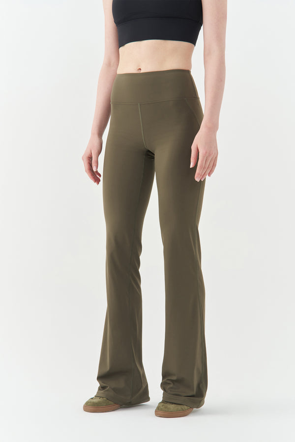 Olive Green BootCut Pants