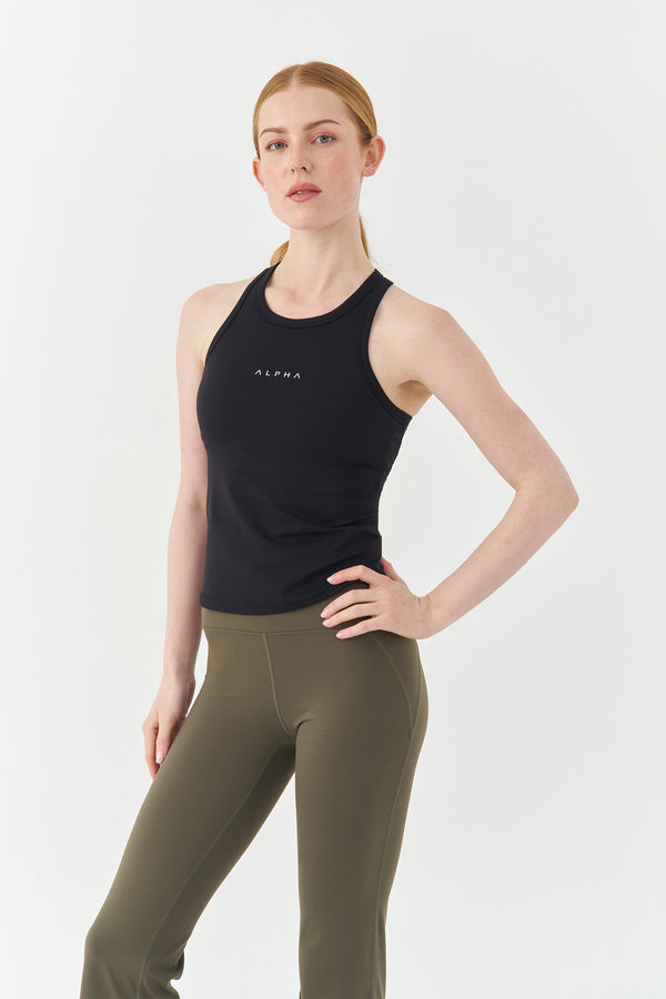 Black Basic Tank Top