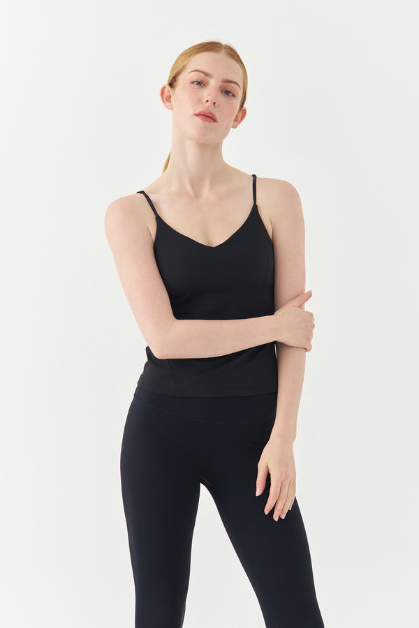 Black SleekLine Camisole Top