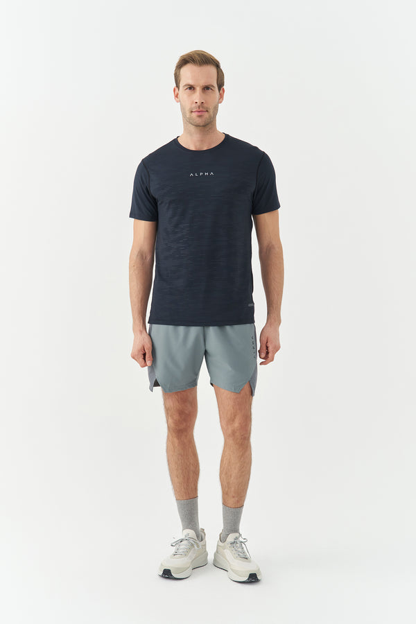 Black Kinetic Dry-Fit Tshirt