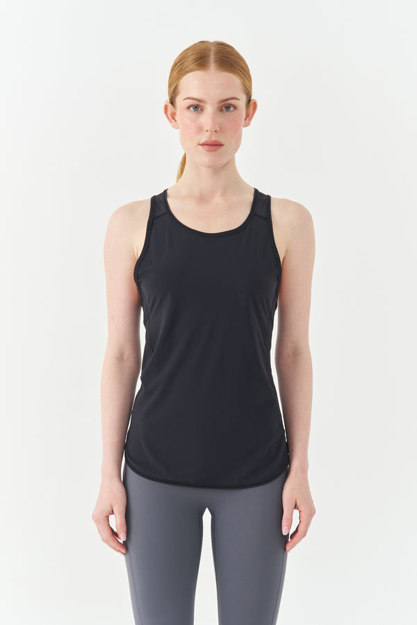 Black Aero-Fit Tank Top