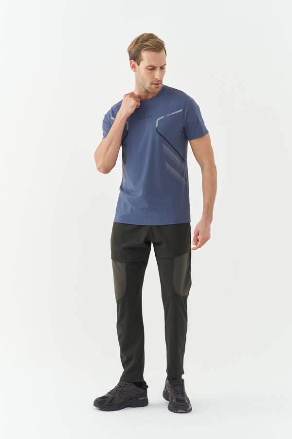 Cobalt Blue Technical Tshirt