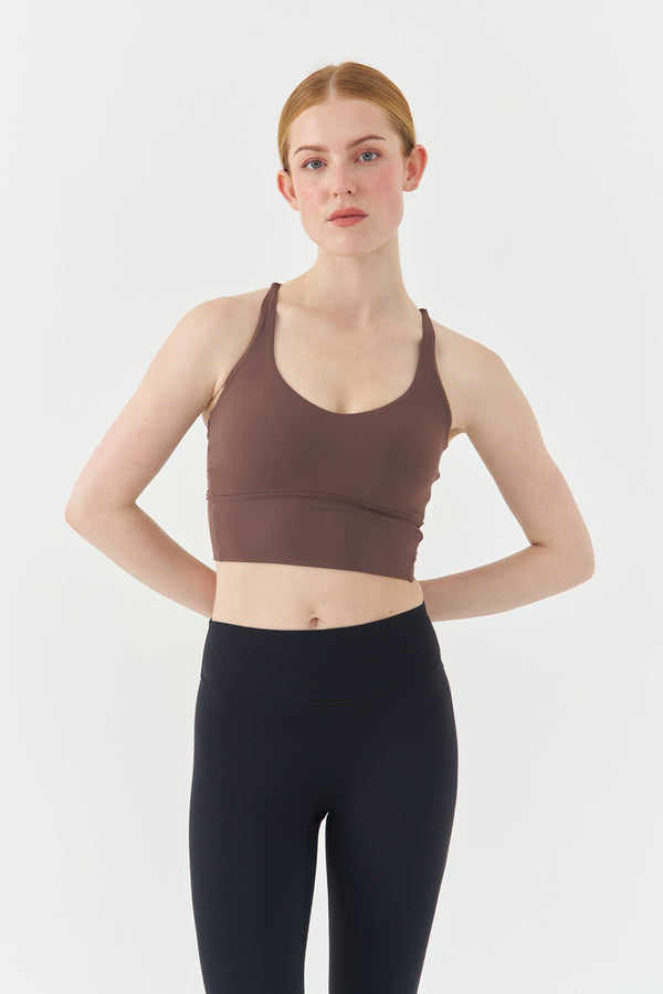 Mocca Nova Fit Sports Bra