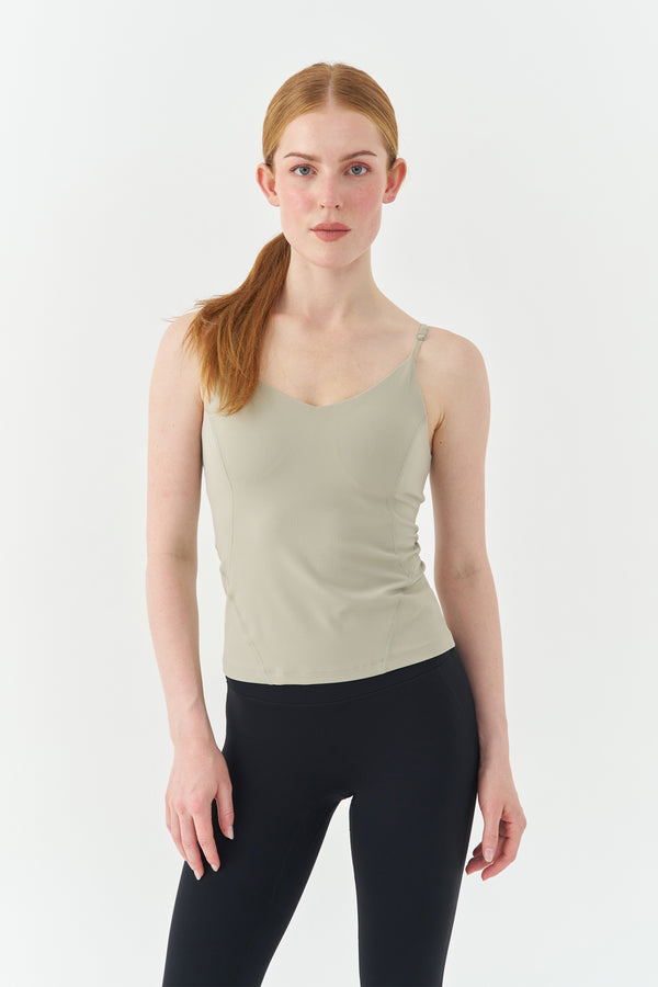 Sage Green SleekLine Camisole Top