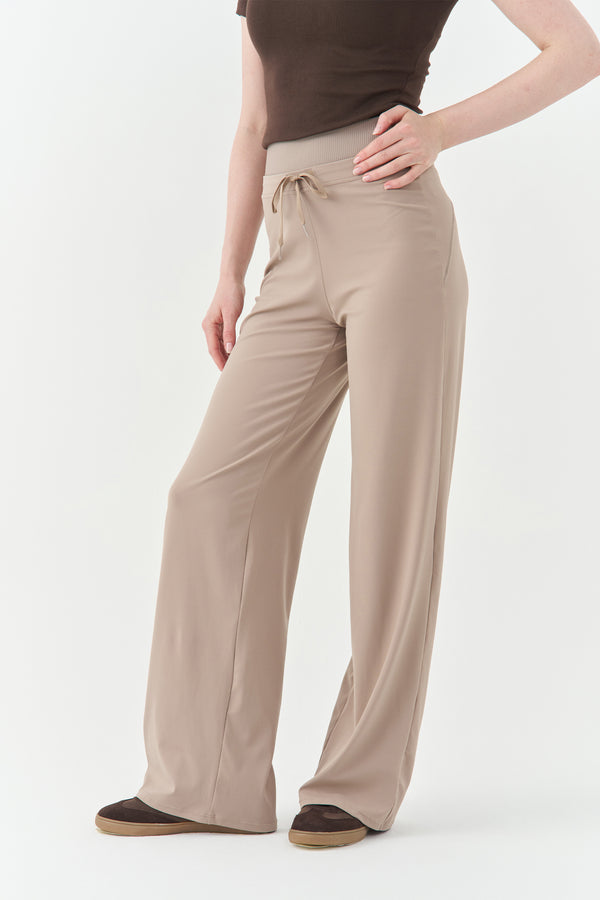 Sand-Stone Drape Pants