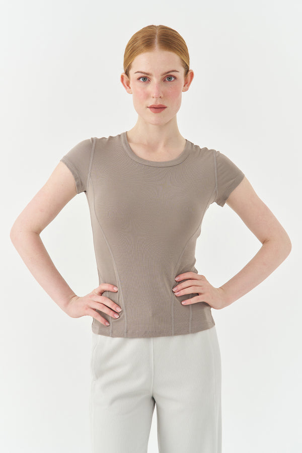 Sand Brown Pulse-wear Shirt