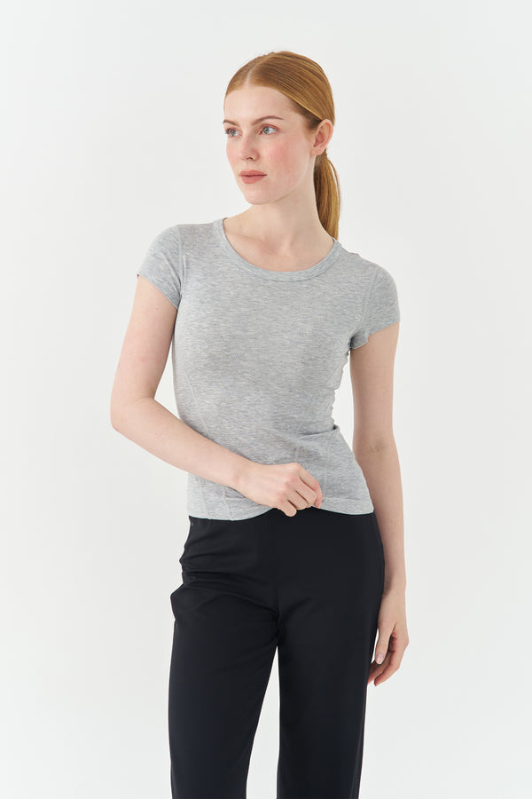 Grey Pulse-wear Shirt