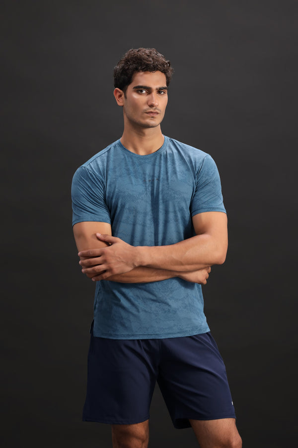 Cool blue drytech tshirt